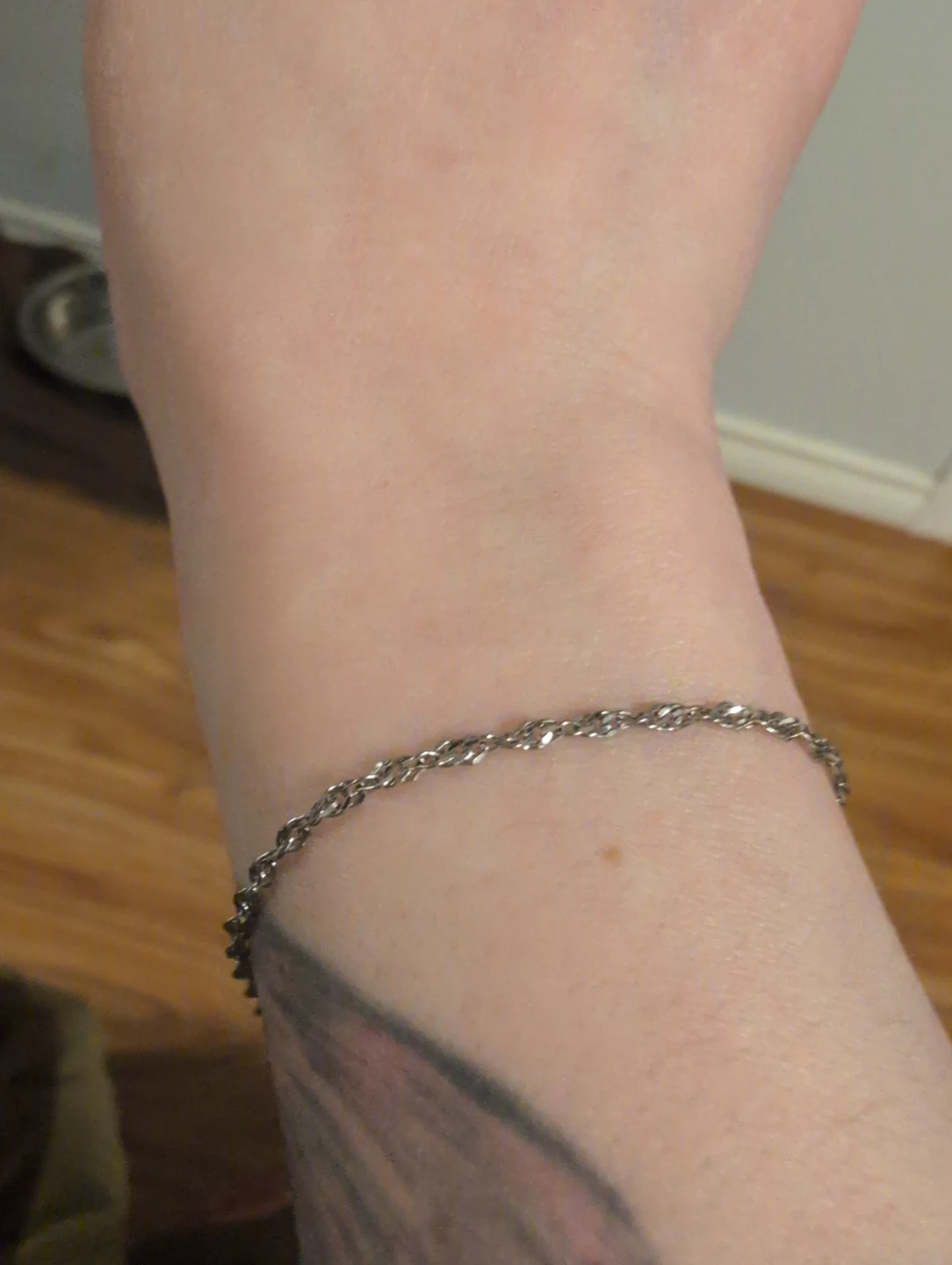 Sterling Silver Rope Chain Bracelet