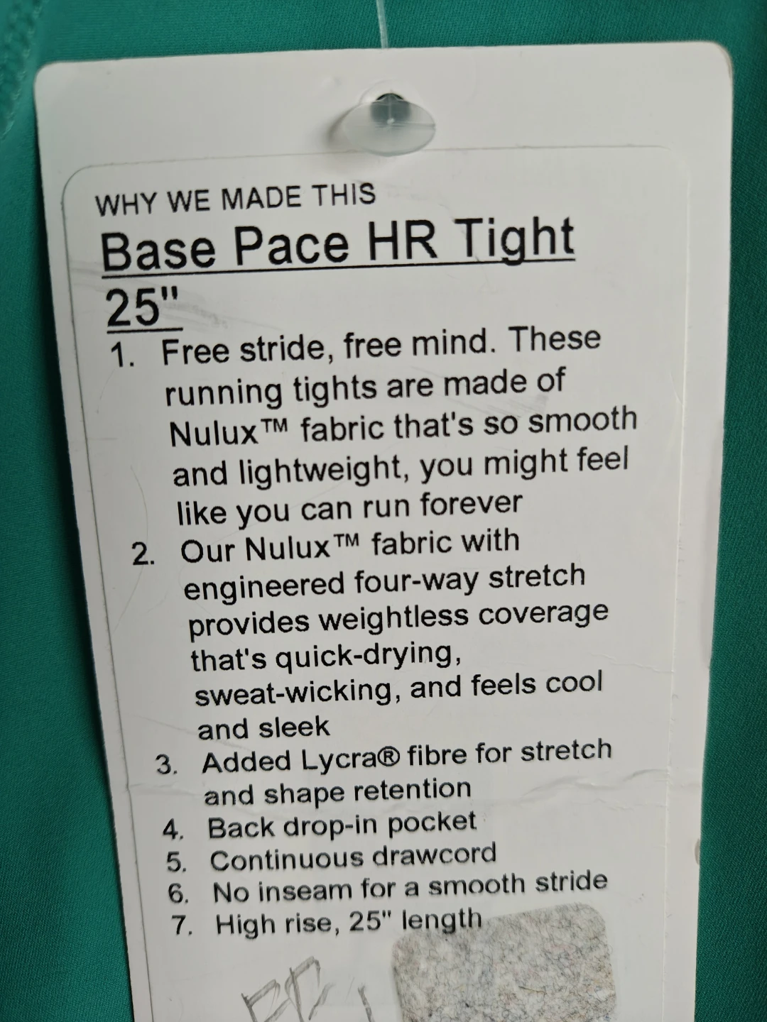Lululemon Base Pace HR Tight 25" Leggings - photo 3