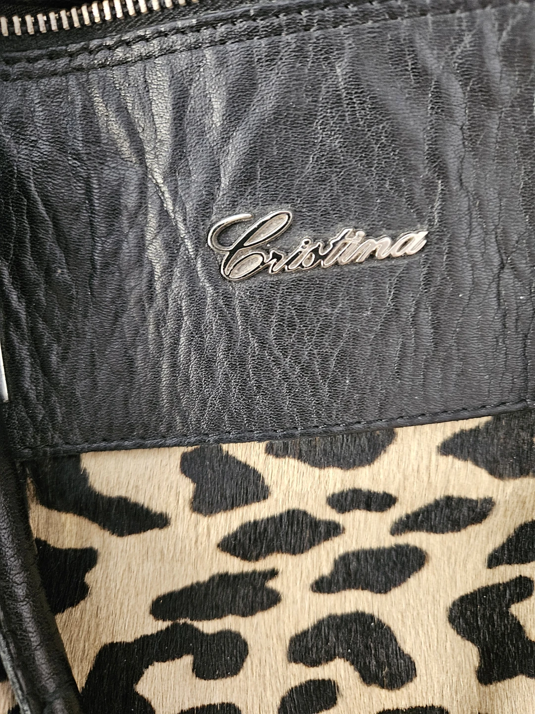 Made in italy leapord print bag and wallet - photo 4