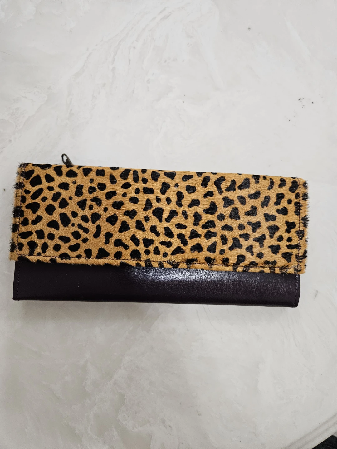 Made in italy leapord print bag and wallet - photo 5