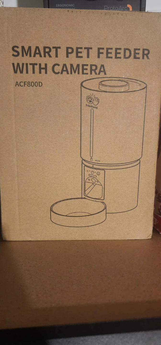 FRIENHUND Smart Pet Feeder with Camera ACF800D