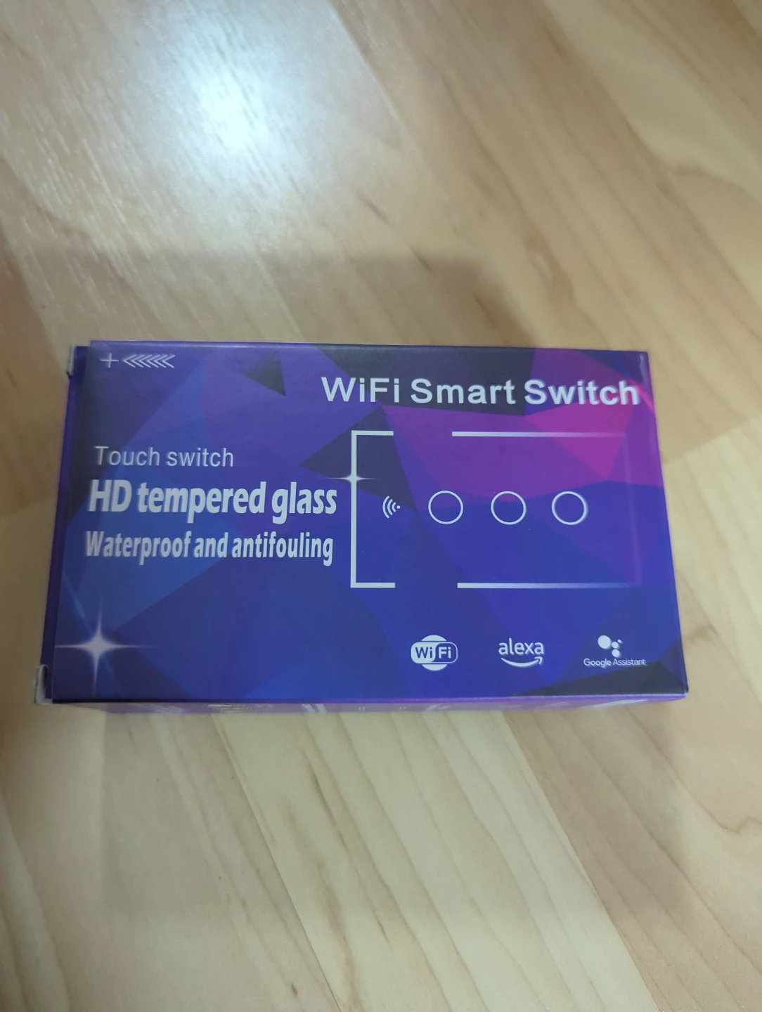 WiFi Smart Switch - HD Tempered Glass Touch Switch