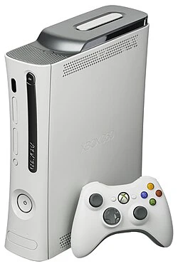 Xbox 360 Console with Controllers and games