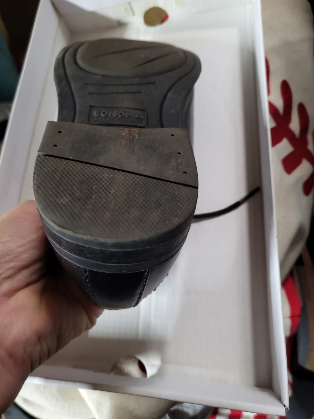 Sonoma Black Snalexander Dress Shoes Size 2 - photo 5