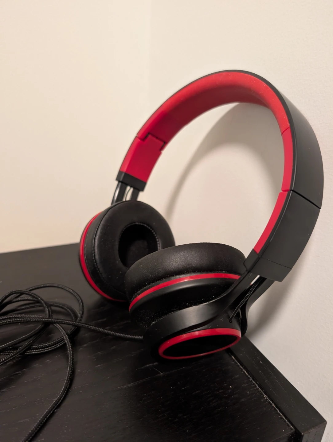 Off-brand Over-ear Wired Headphones - Red - photo 2