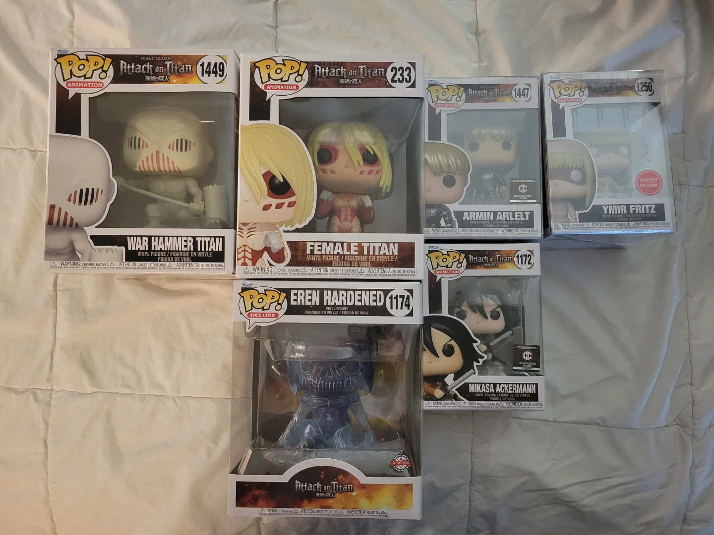 Funko Pop! Attack on Titan Figures - photo 2