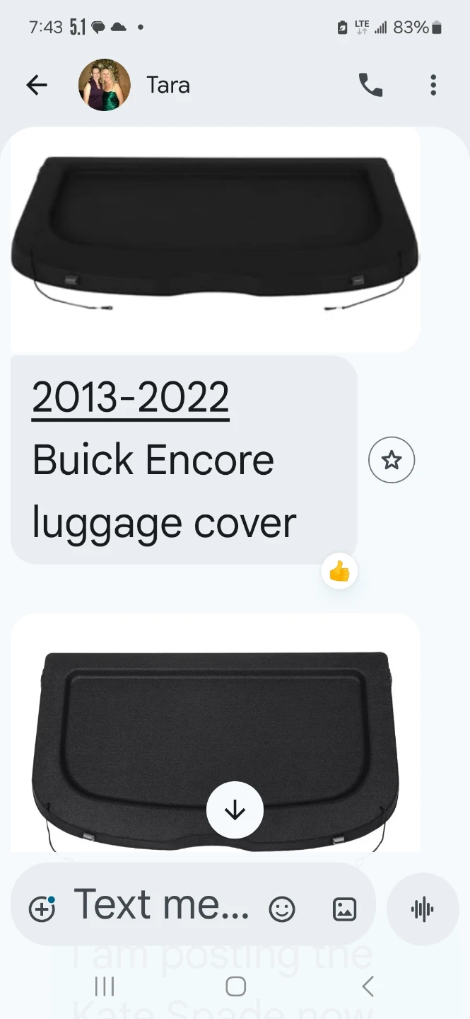 Buick Encore 2013-2022 Luggage Cover - photo 3