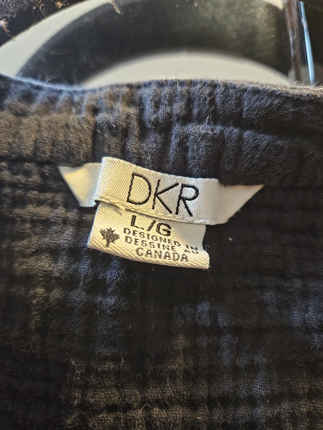 DKR Women's Sleeveless Top - Black - Size L/G - photo 2