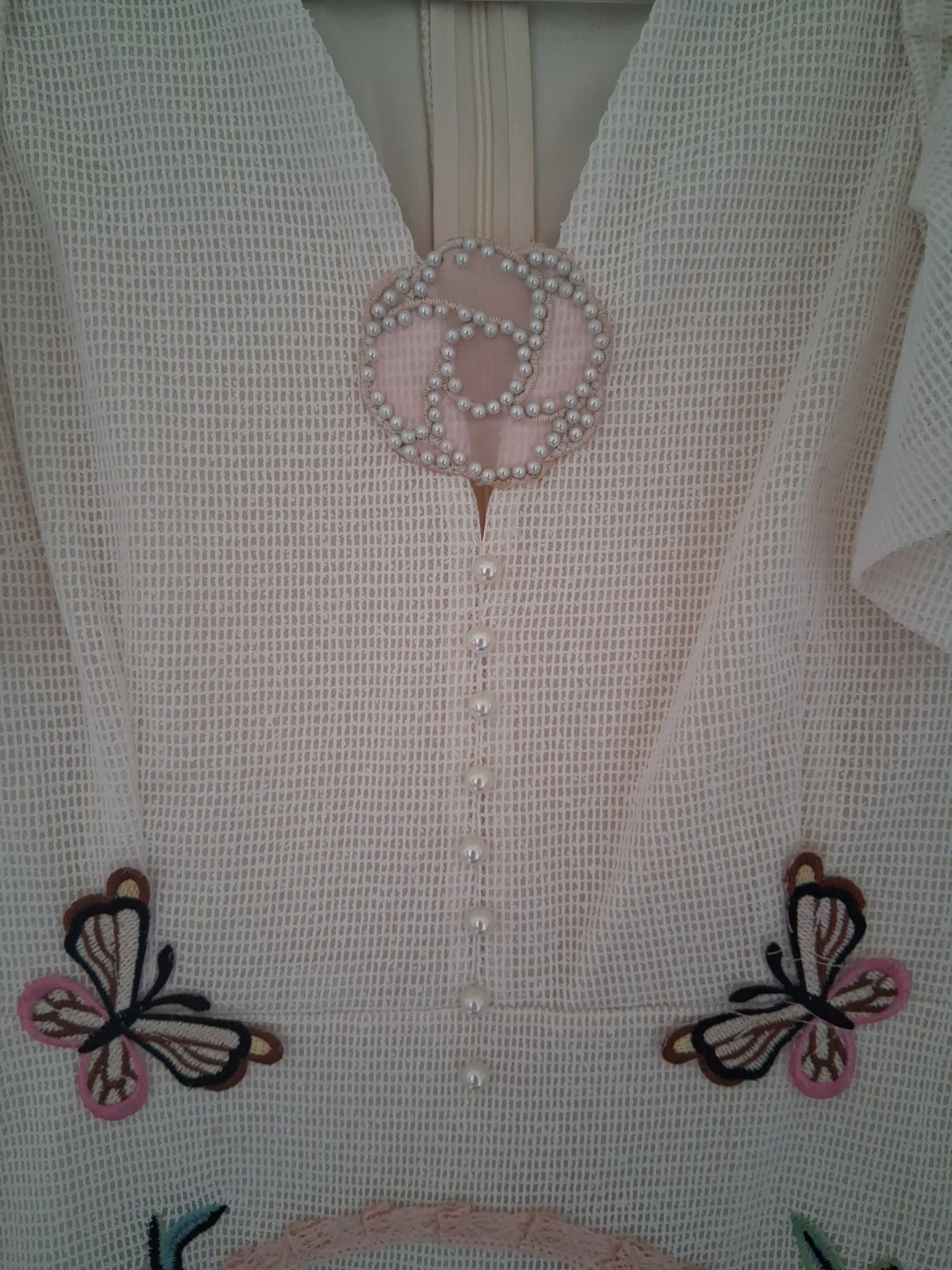 Lily & Hall Dress - Cream - XL (fits S) - photo 2