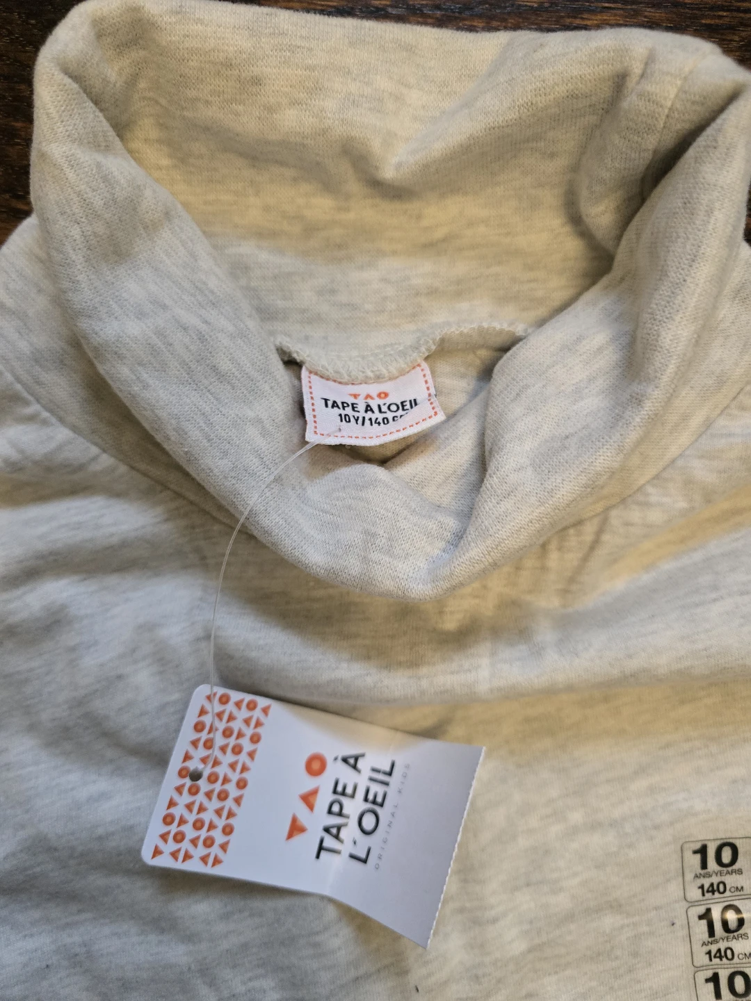 NEW 3 Kids Turtlenecks Size 10Y (3 Pack) - photo 2