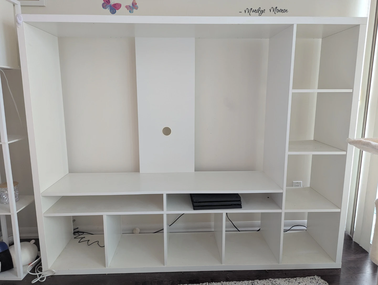 LAPPLAND TV storage unit, white, 183x39x147 cm - IKEA - photo 4