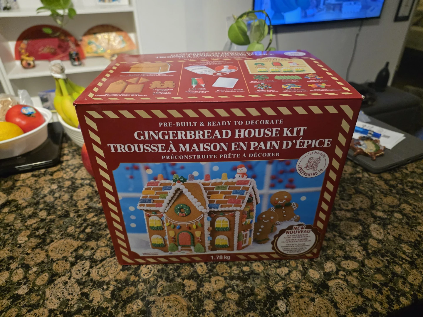 Gingerbread House Decorating Kit