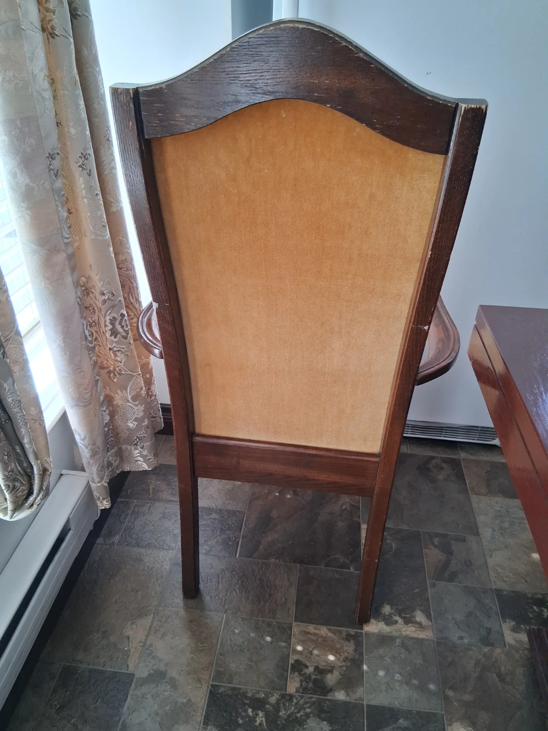 Antique Upholstered Dining Chair - photo 4