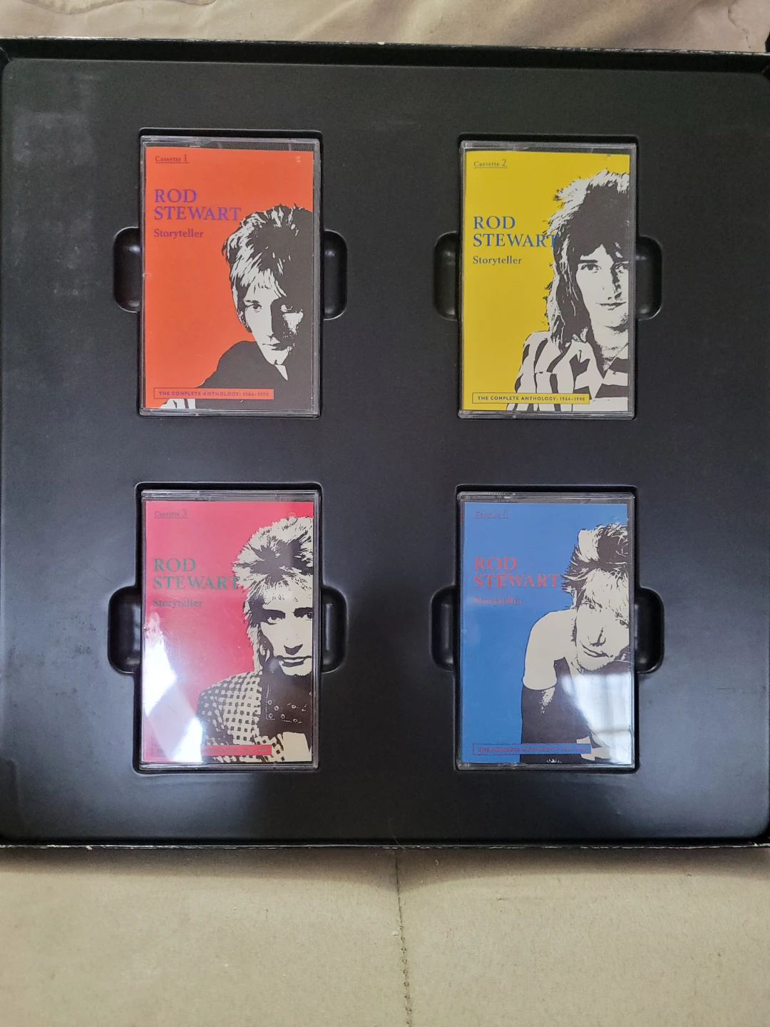 Rod Stewart Storyteller Anthology Cassette Box Set - photo 4