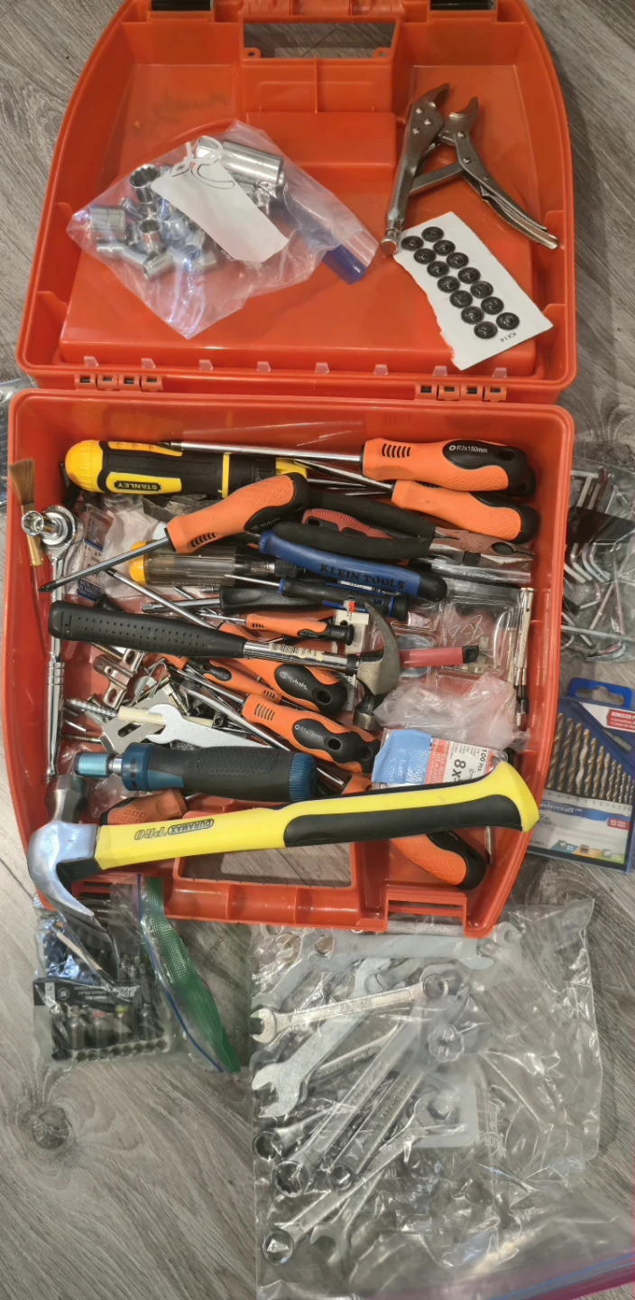 Assorted Tool Kit and tool box