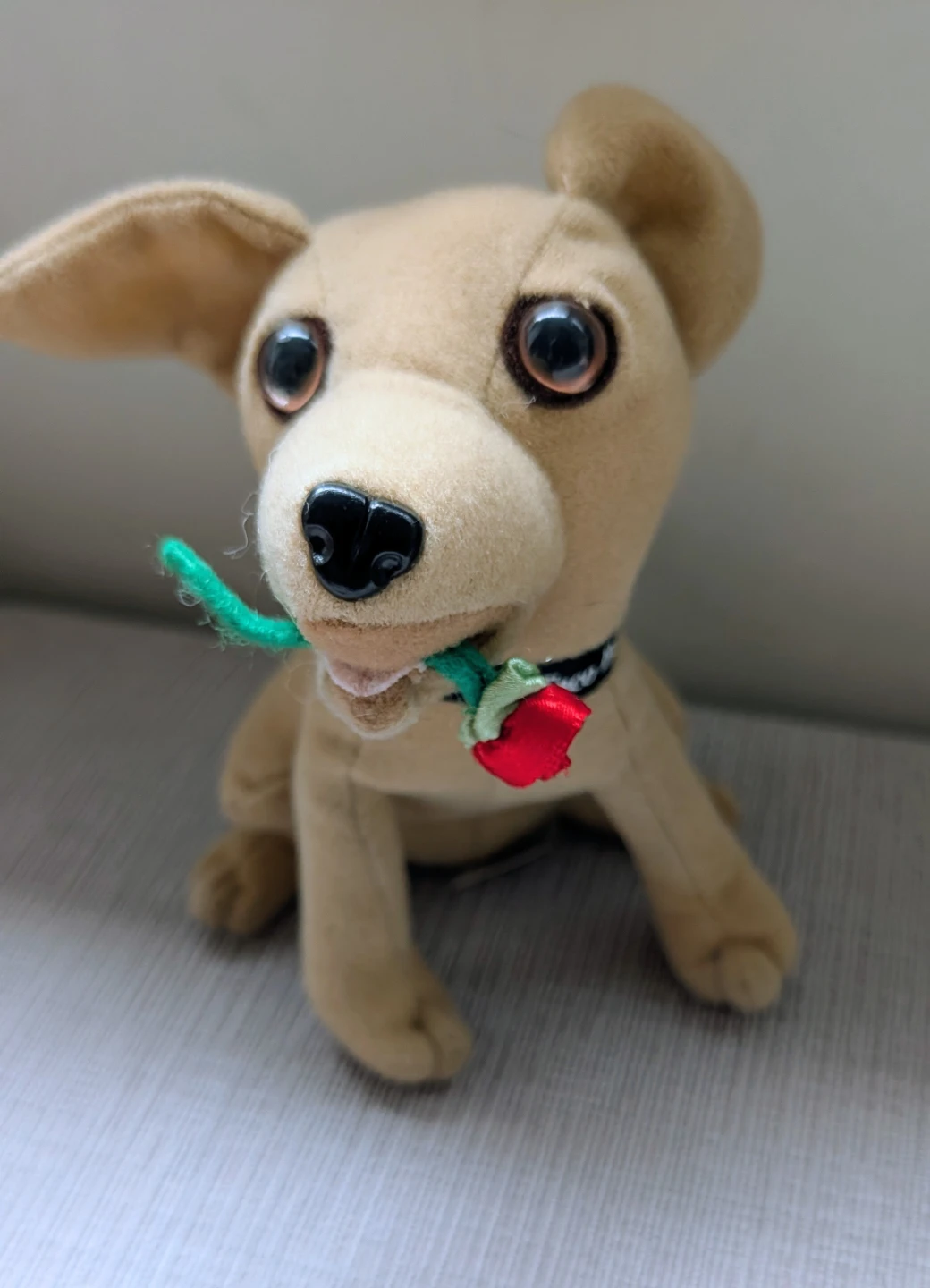 Taco Bell "Yo Quiero Taco Bell" Plush Dog with Rose