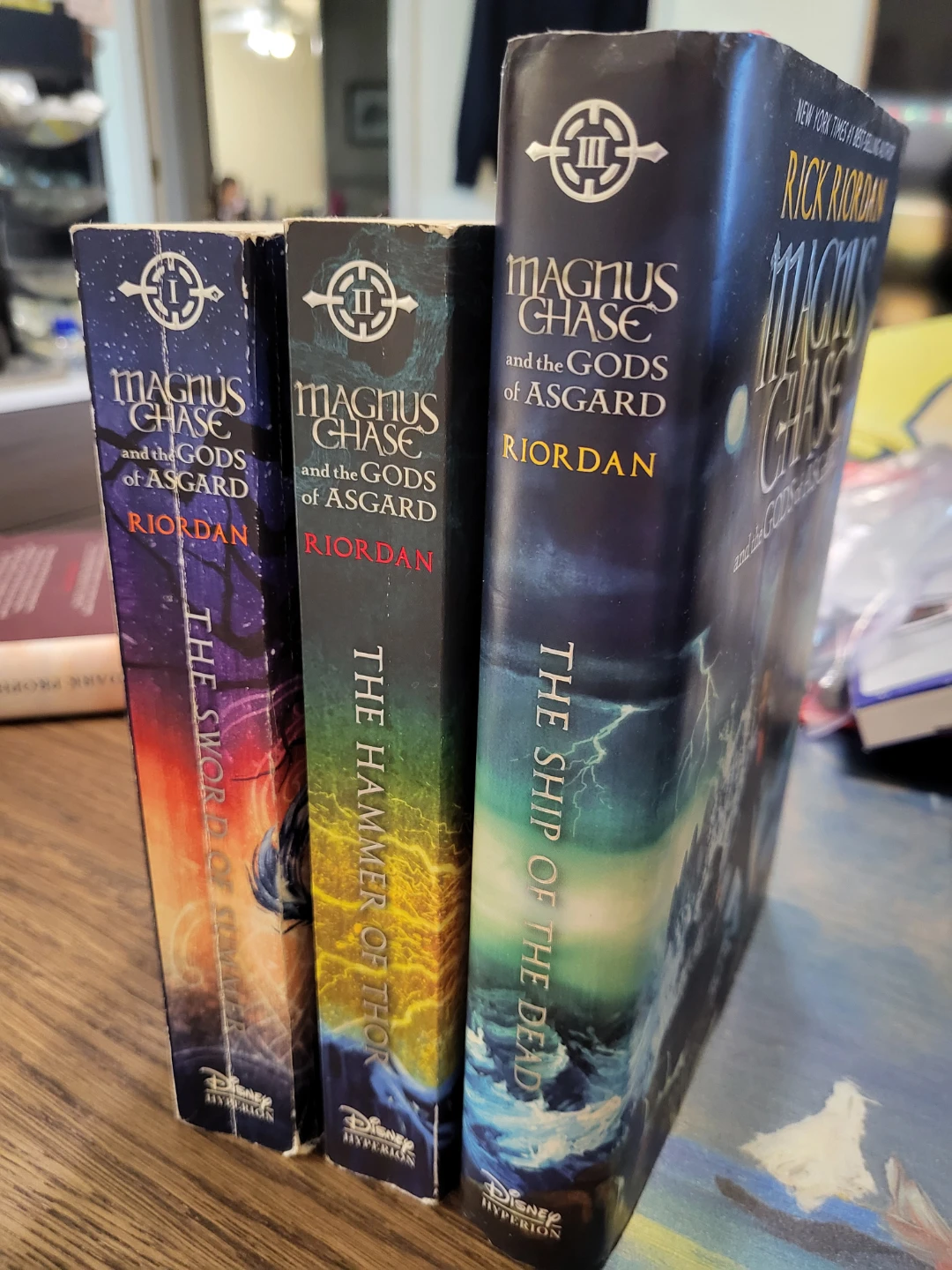 Magnus Chase and the Gods of Asgard Book Series by Rick Riordan