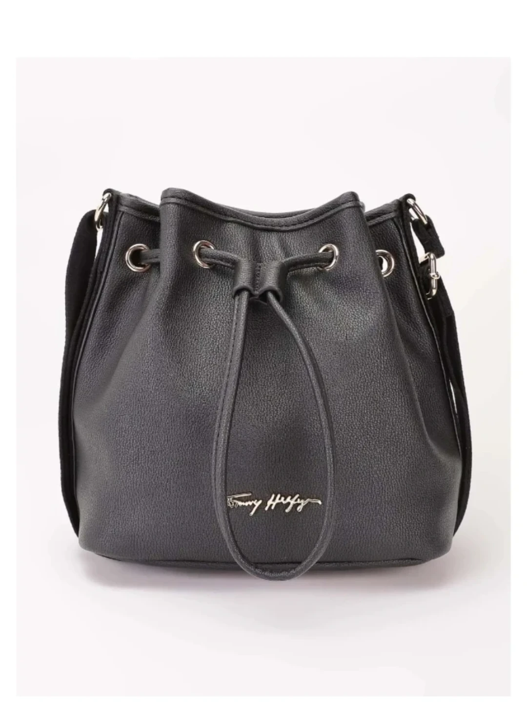 Tommy Hilfiger Black Bucket Bag