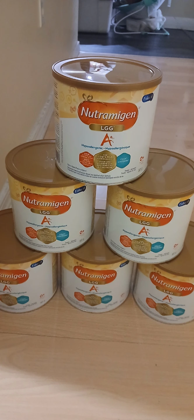 Nutramigen LGG A+ Hypoallergenic Formula - 6 Cans
