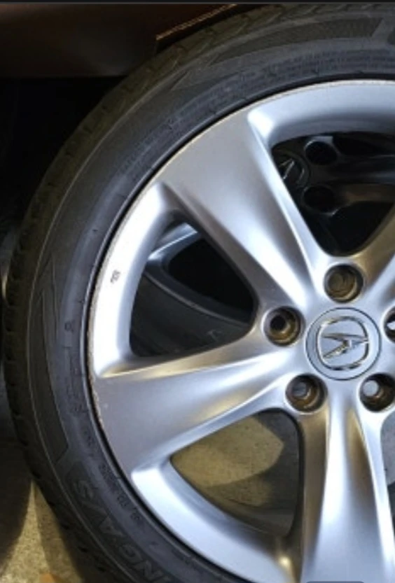 Acura Alloy Wheels and Tires (Set of 4)