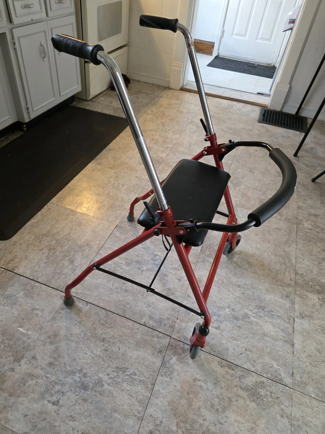 Red Walker with Seat - photo 2