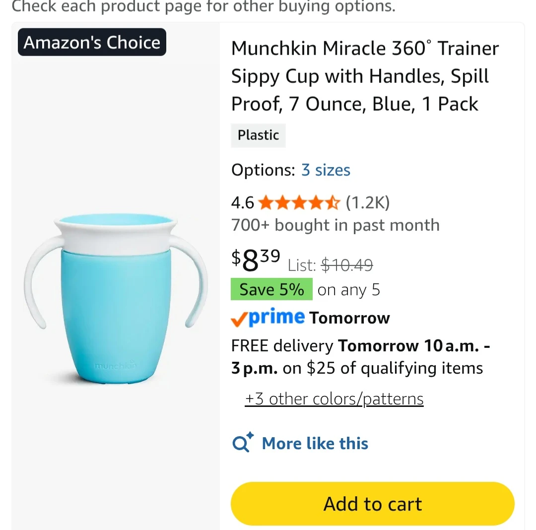 Munchkin Sippy Cups - photo 4