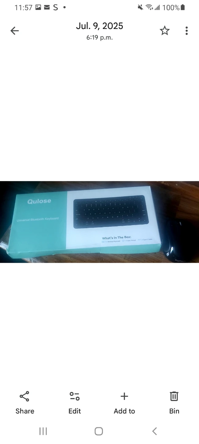 QulOse Universal Bluetooth Keyboard - photo 2