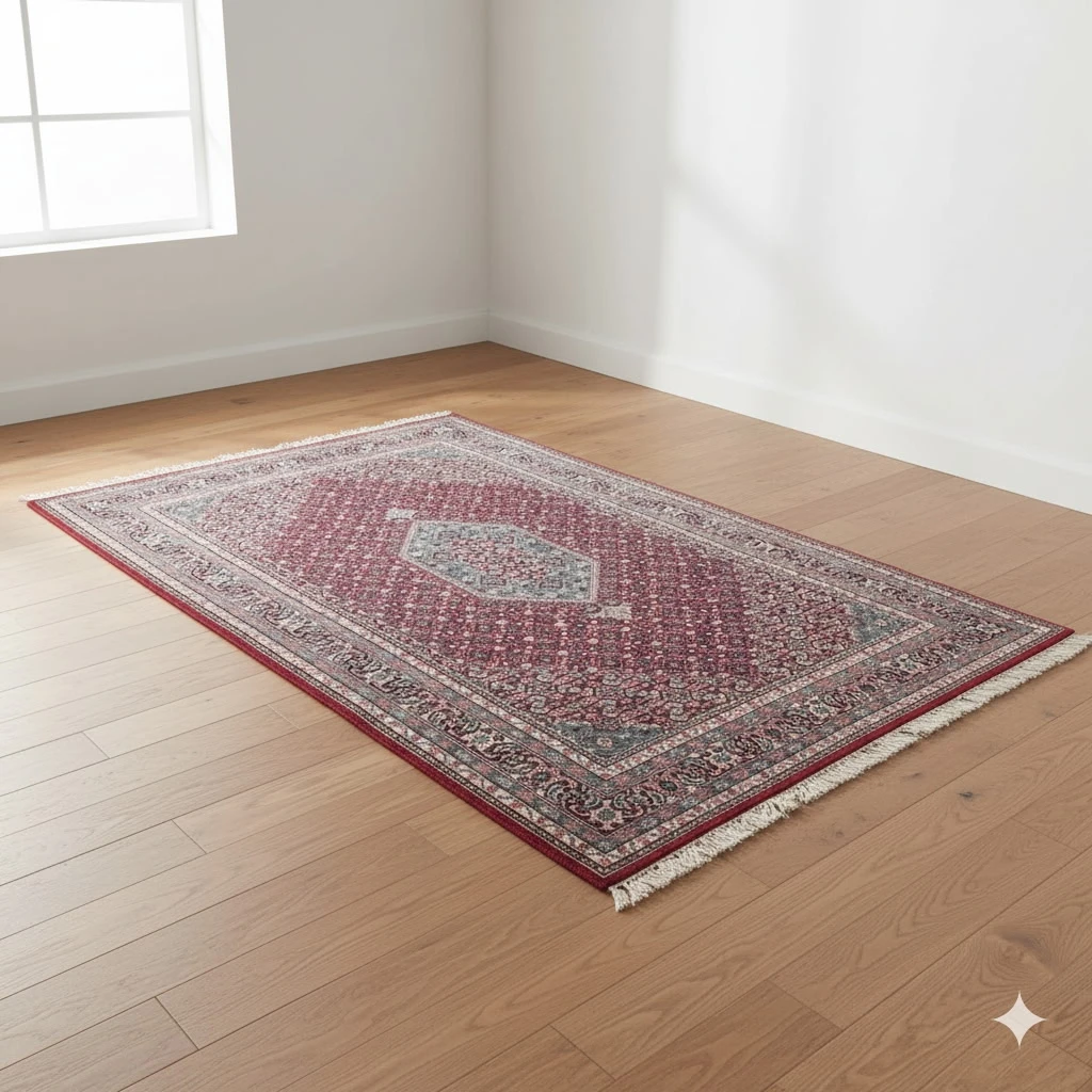 Authentic Bidjar Hand Knotted Wool Area Rug (108" × 72") - photo 2