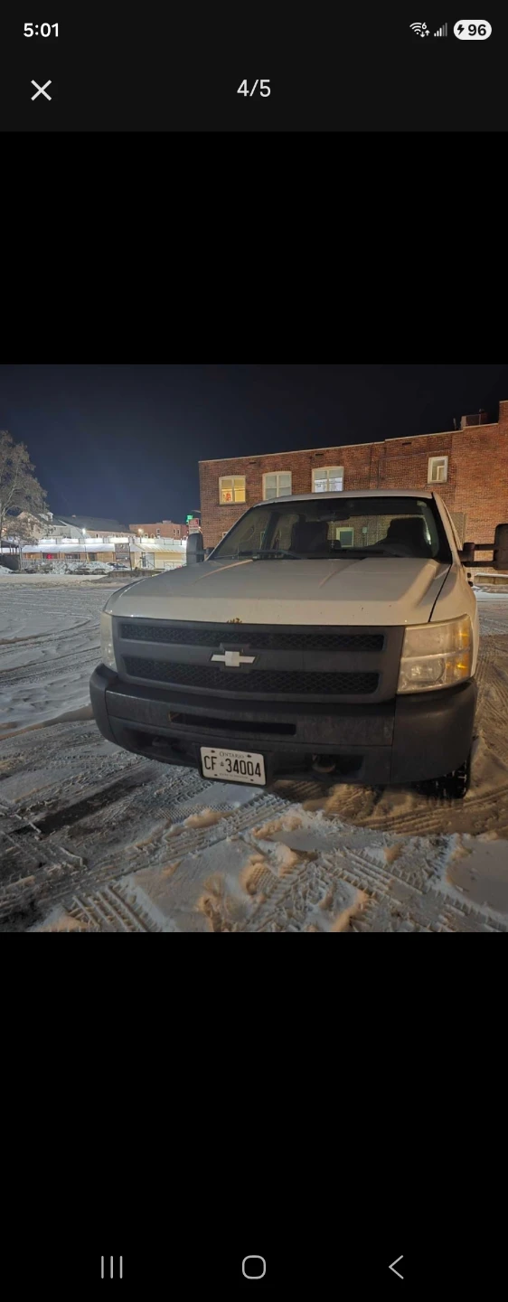 White Chevrolet Silverado1500  Pickup Truck short box - photo 3