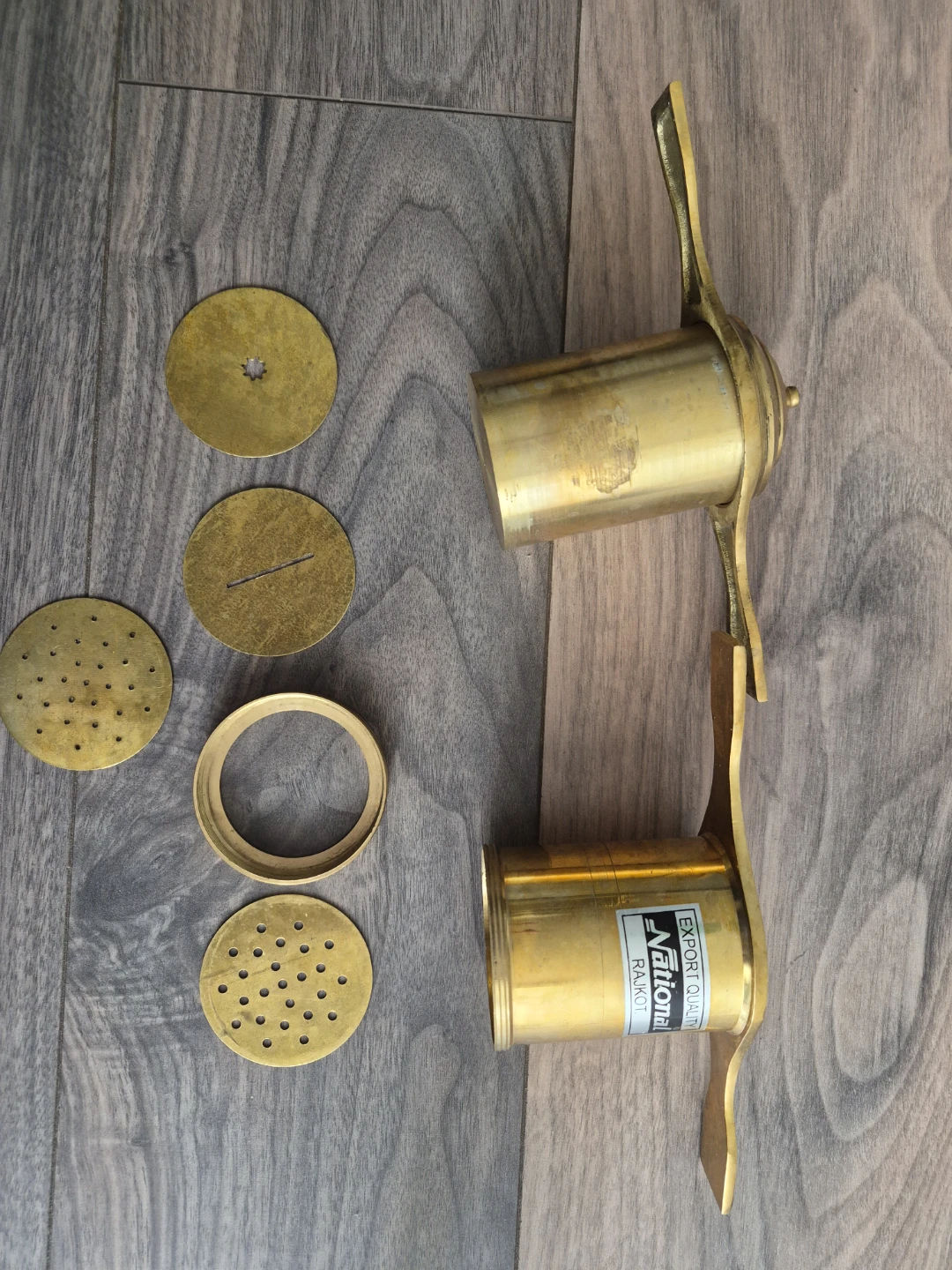 National Rajkot Brass Sev Maker with Discs