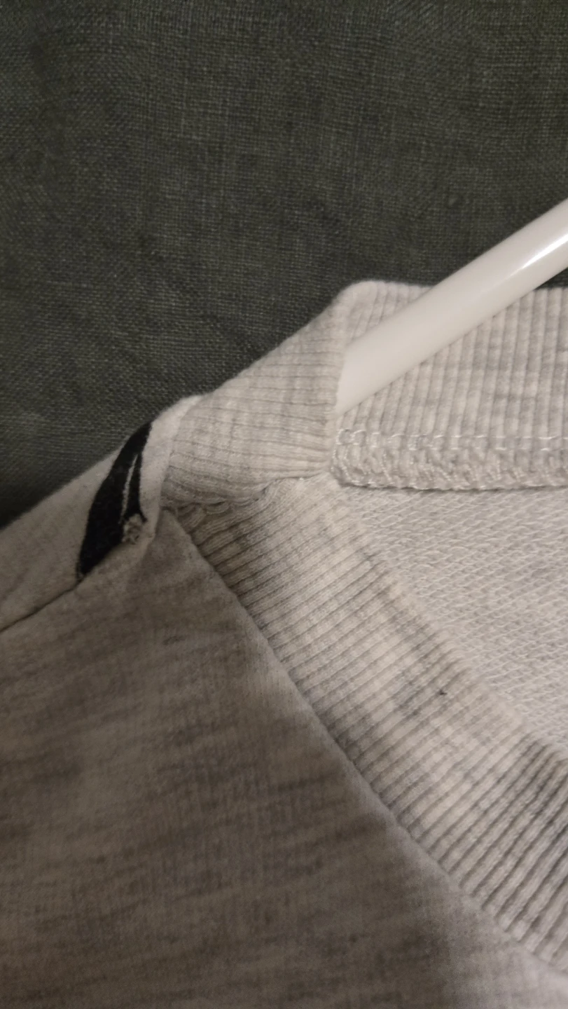 Grey Bird Print Crewneck Sweatshirt - Size S - photo 4