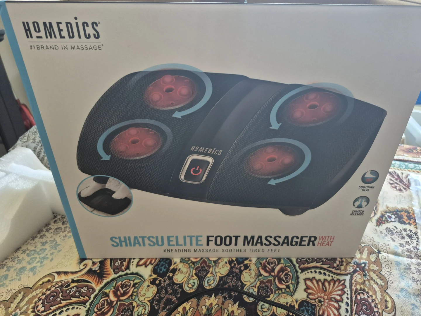HoMedics Shiatsu Elite Foot Massager with Heat - photo 2