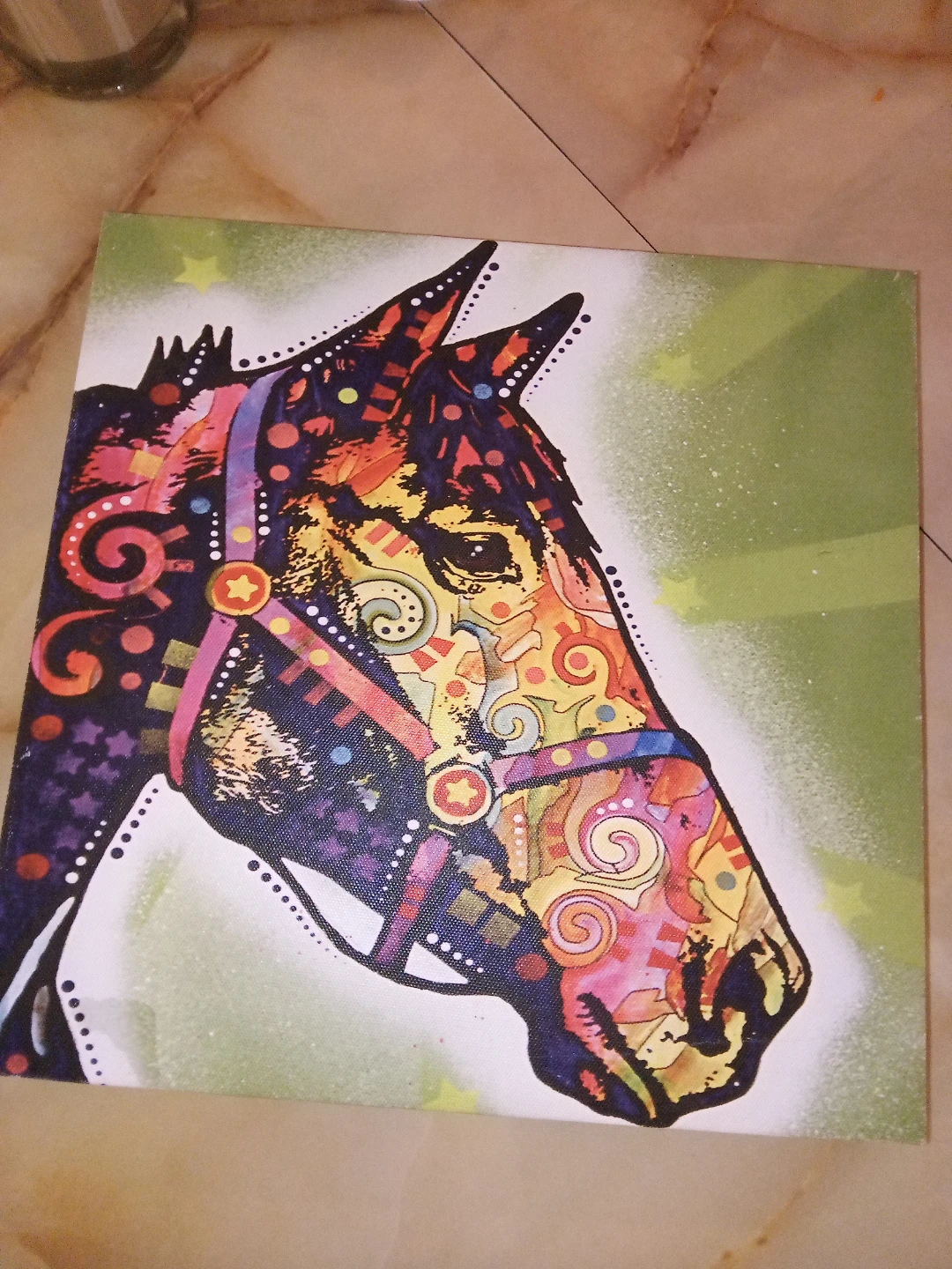 11x11 canvas painting