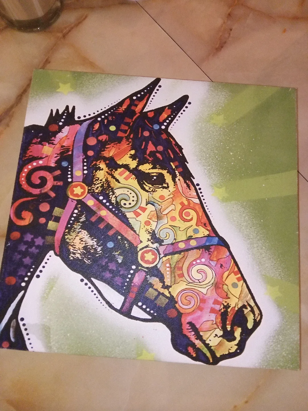 11x11 canvas painting