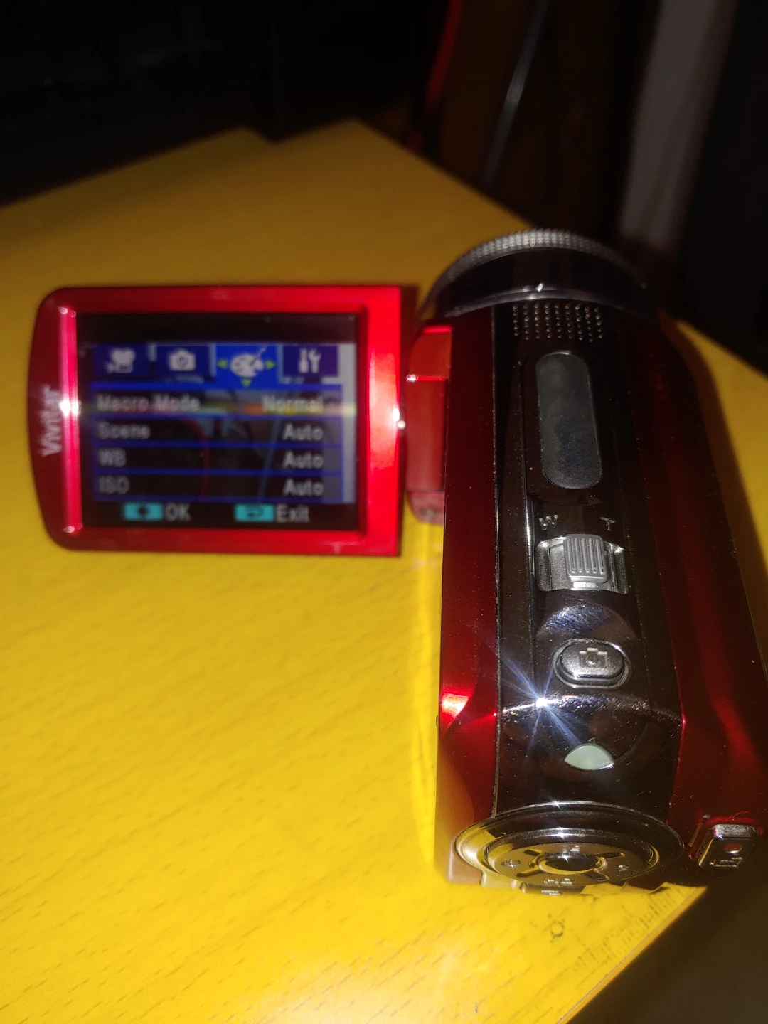 Vivitar Red Digital Camcorder