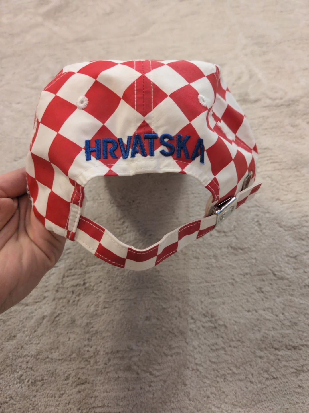 Croatia HNS Checkerboard Baseball Cap - photo 2