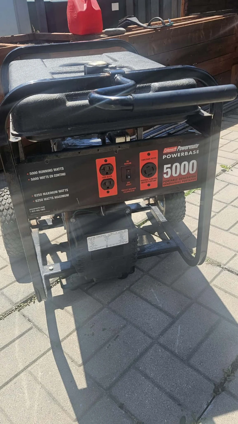 Coleman PowerMate 5000 Portable Generator