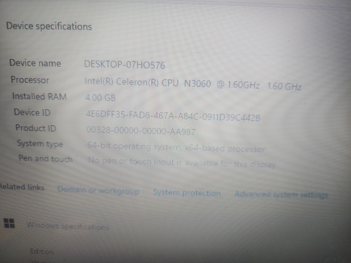 Lenovo IdeaPad 110 Laptop - Intel Celeron N3060 - photo 3