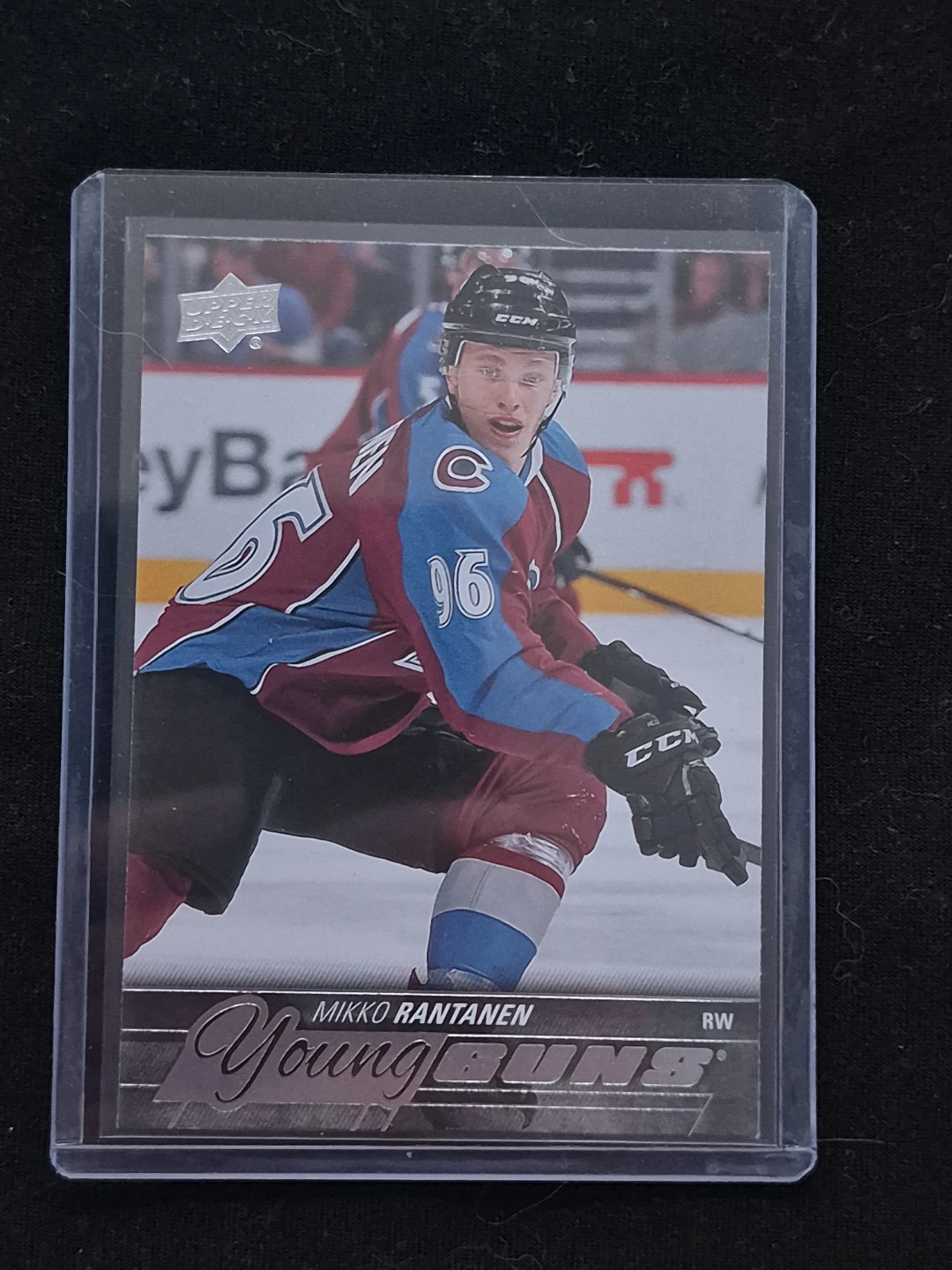 2015-16 Upper Deck Mikko Rantanen Young Guns Rookie Card