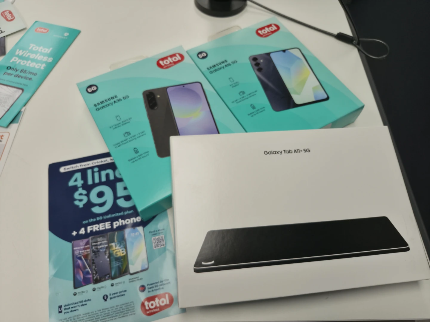 A16 A36 A11plus Combo 2lines+1tablet BRAND NEW