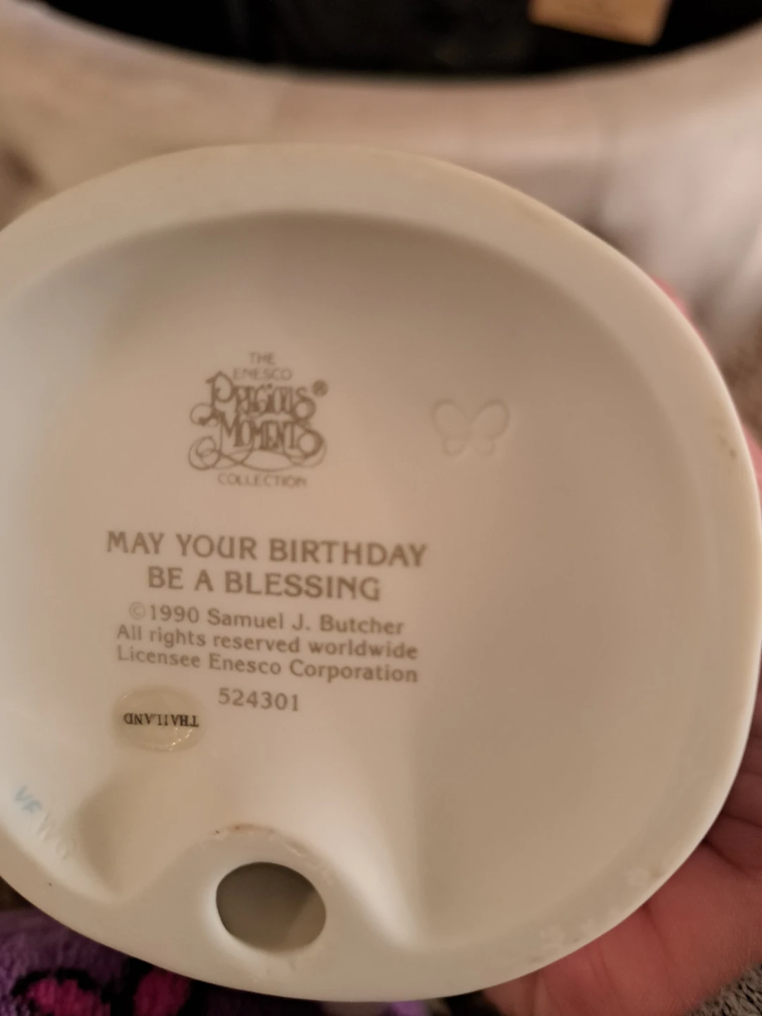 Precious Moments May Your Birthday Be A Blessing Figurine - photo 2