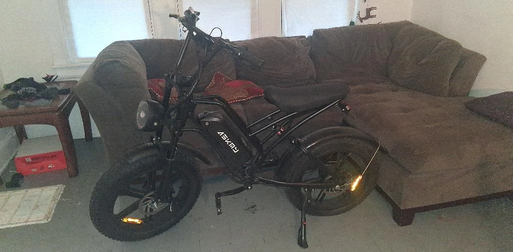 ASKMY Electric Fat Tire Bike