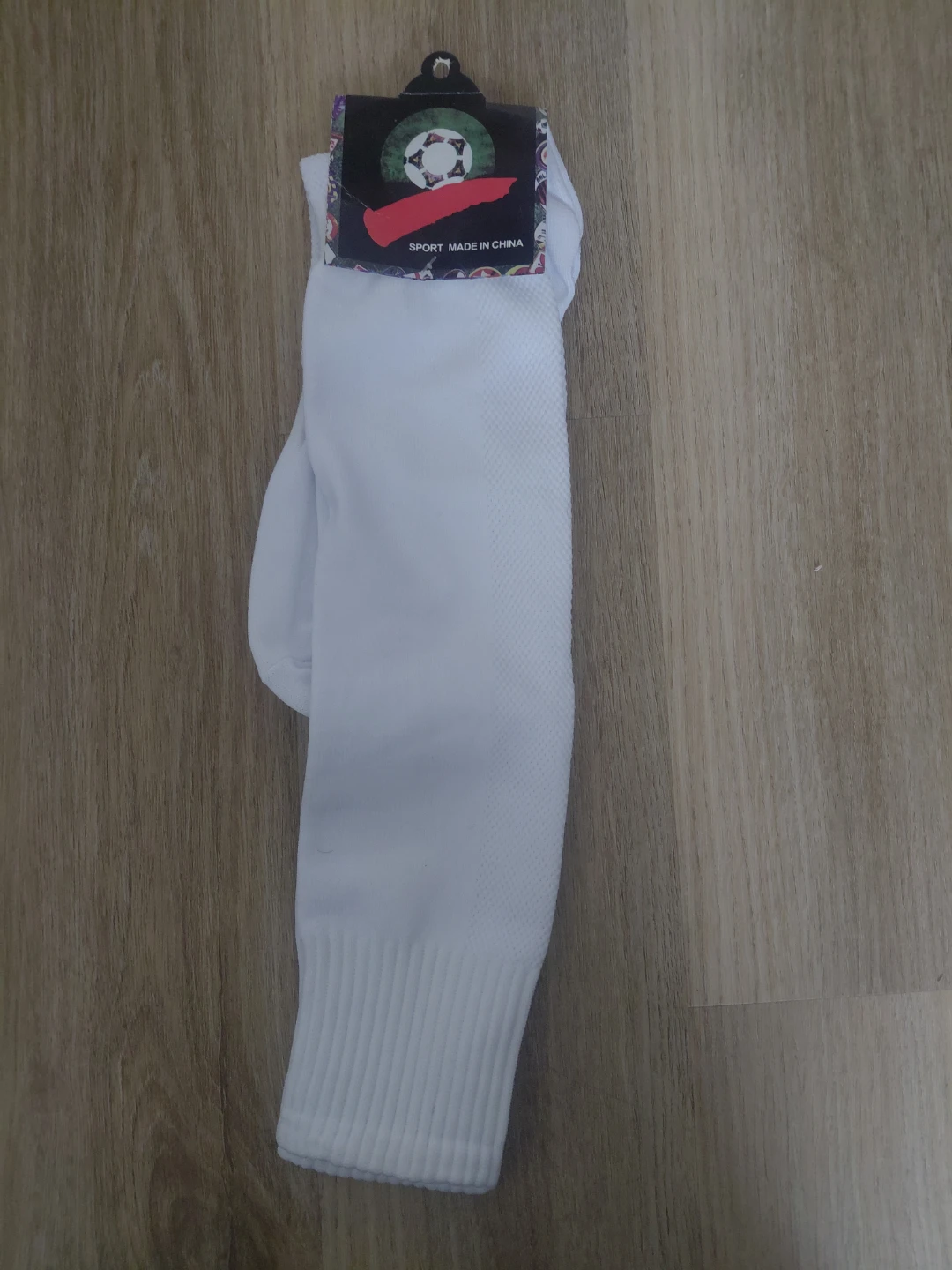 White Athletic Socks
