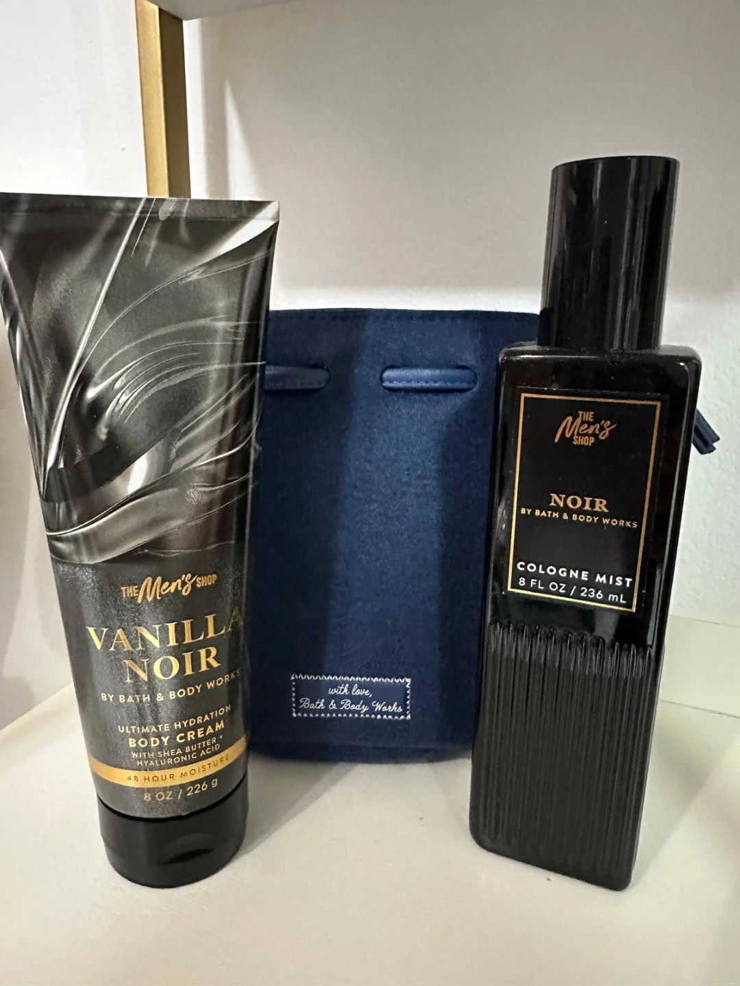 Bath & Body Works The Men's Shop  Body Cream & Cologne Mist Set