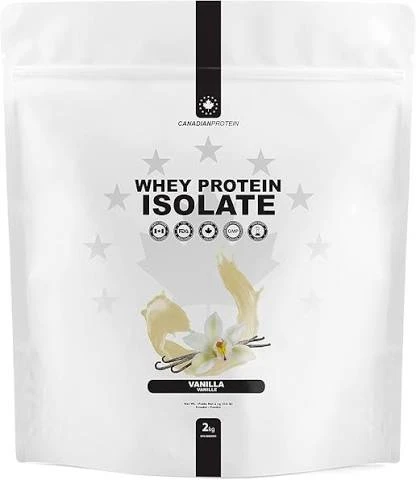 Canadian Protein Vanilla Whey Protein Isolate 2kg