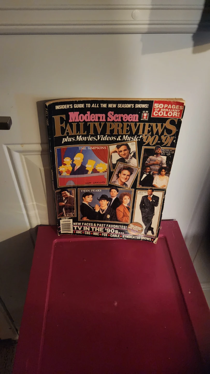 Modern Screen Fall TV Previews '90-'91 Magazine - photo 2