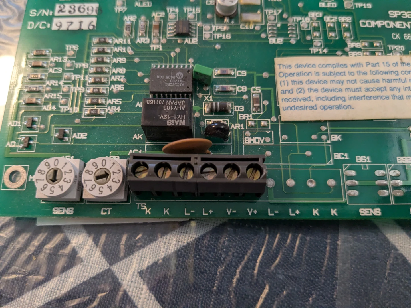 SP3219 Control Board
