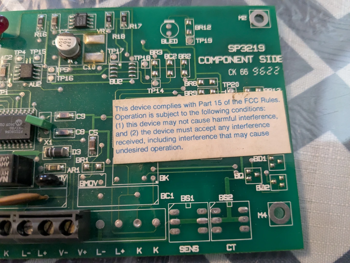 SP3219 Control Board - photo 2