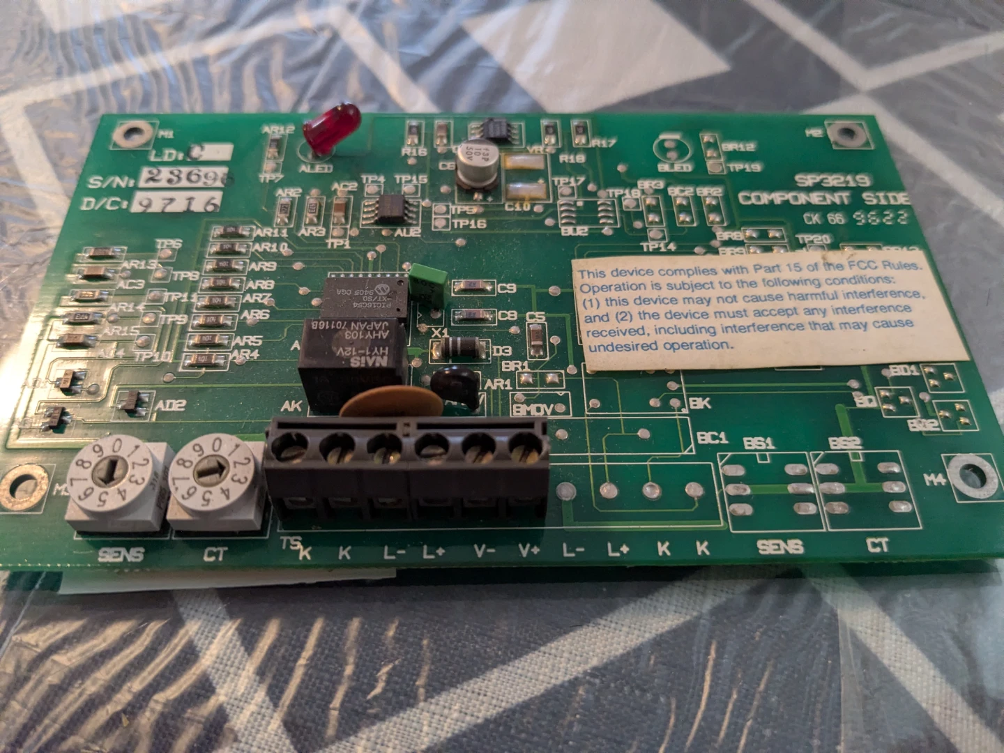 SP3219 Control Board - photo 3