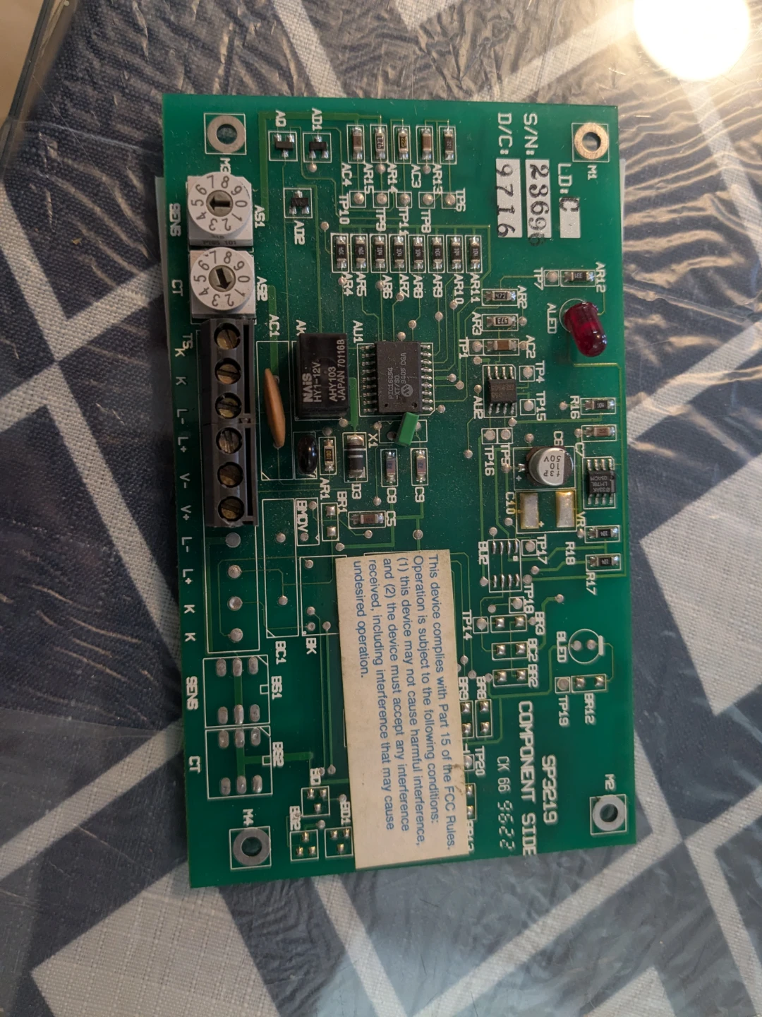 SP3219 Control Board - photo 4